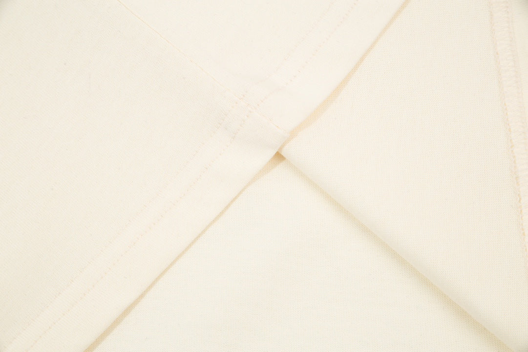 T-shirt imprimé classique beige