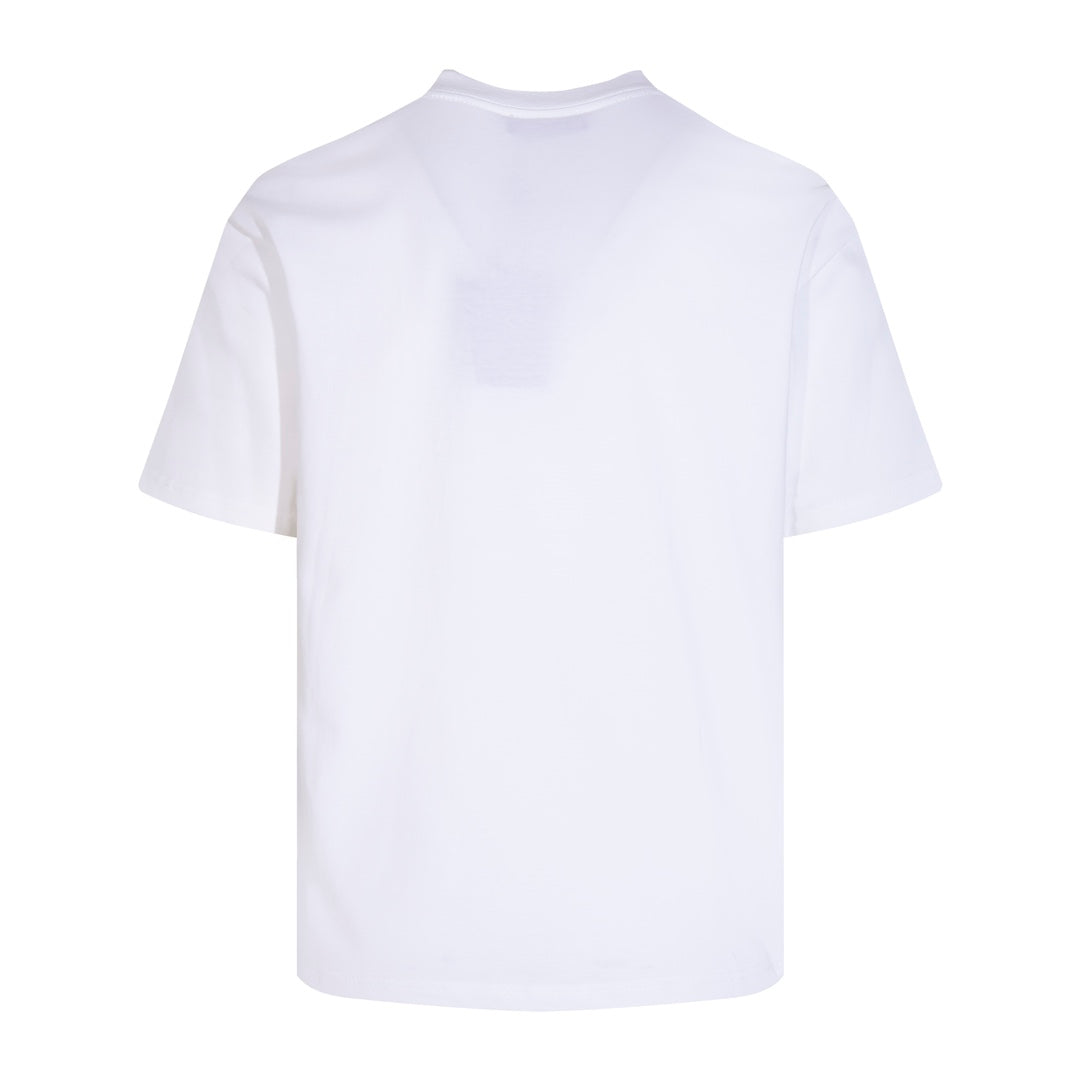 T-shirt à col imprimé