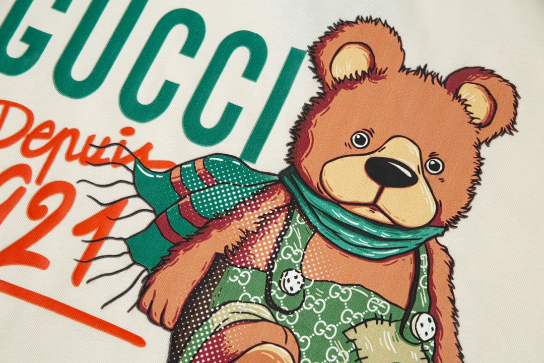 T-shirt imprimé poupée ours