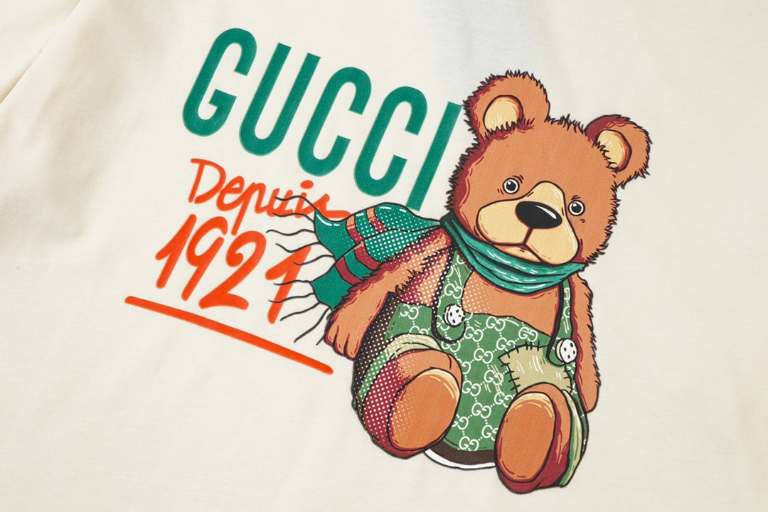 T-shirt imprimé poupée ours