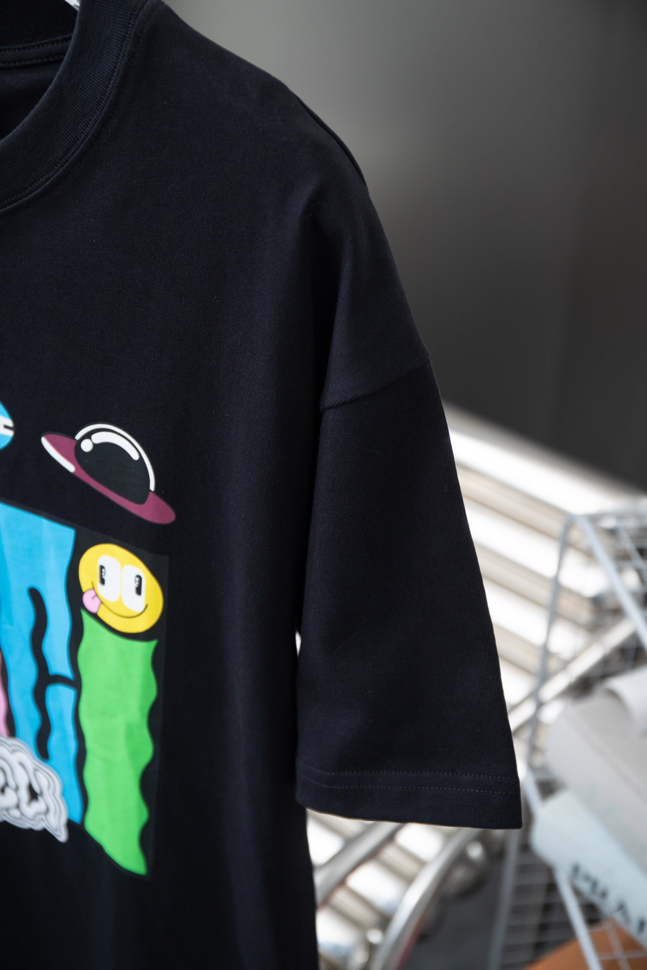 T-shirt imprimé dessin animé amusant