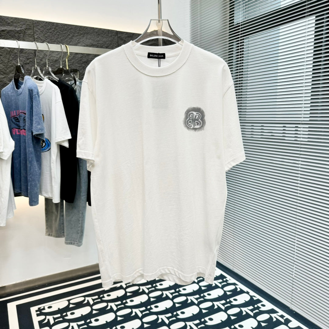 T-shirt imprimé peinture en aérosol