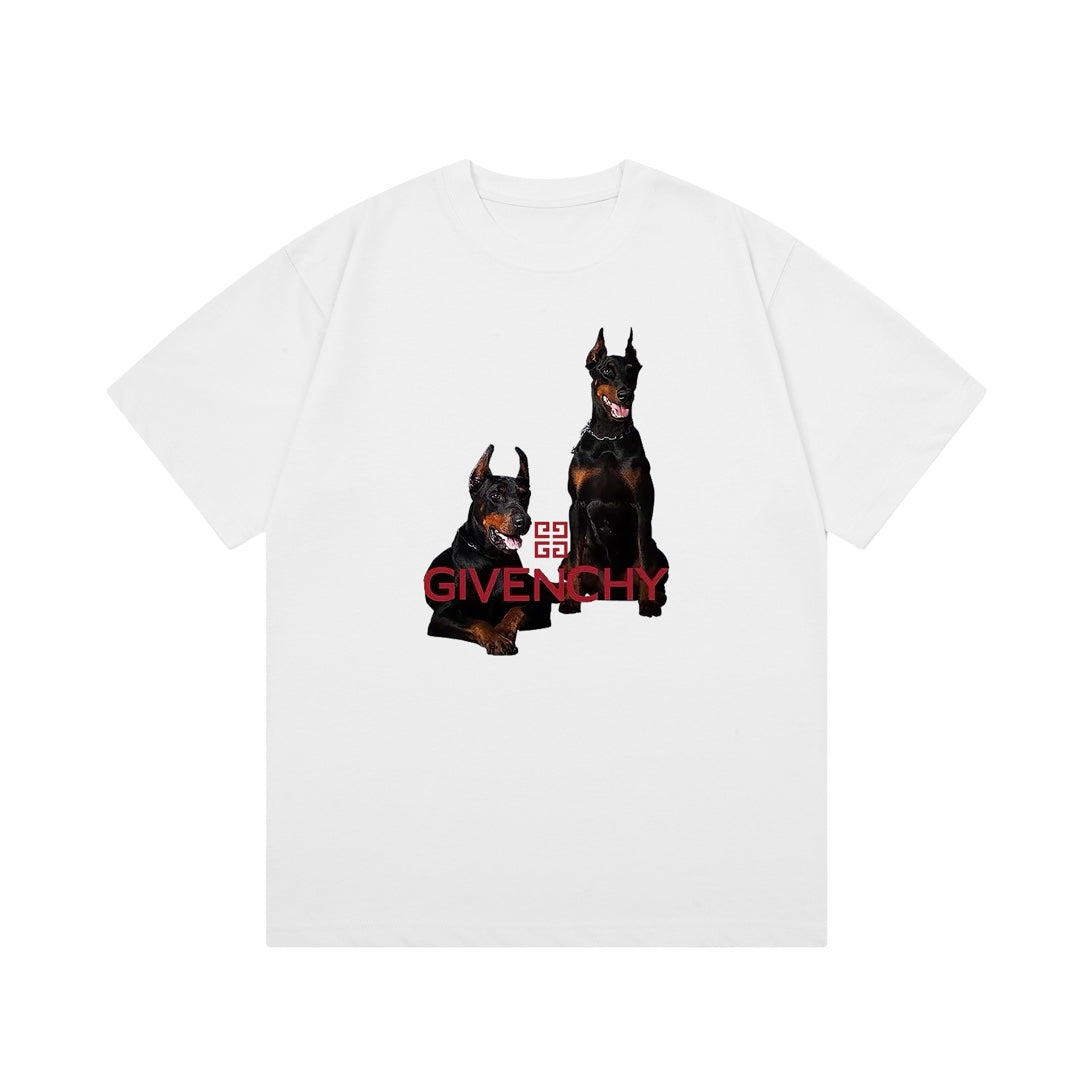 T-shirt imprimé Doberman