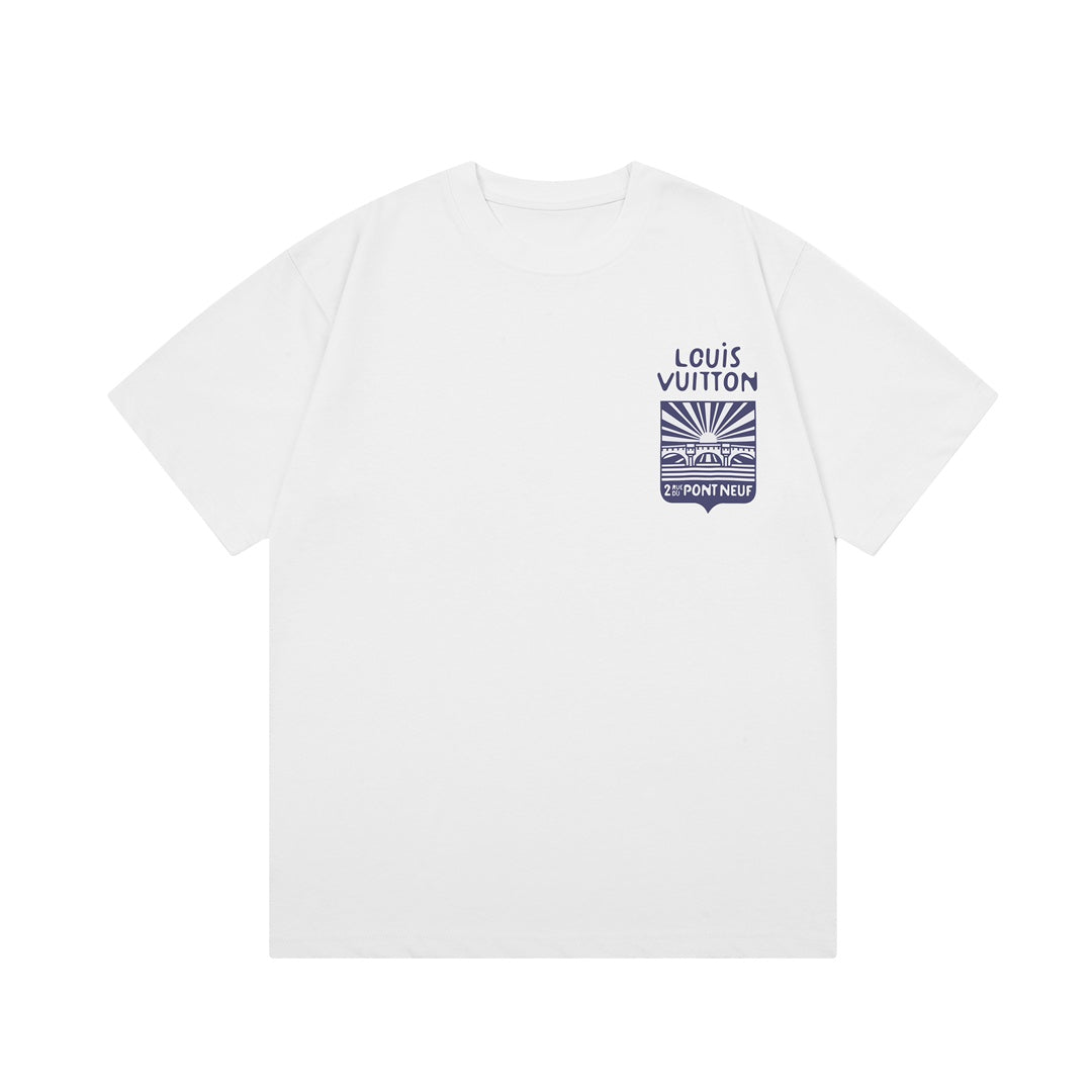 T-shirt imprimé lettres simples