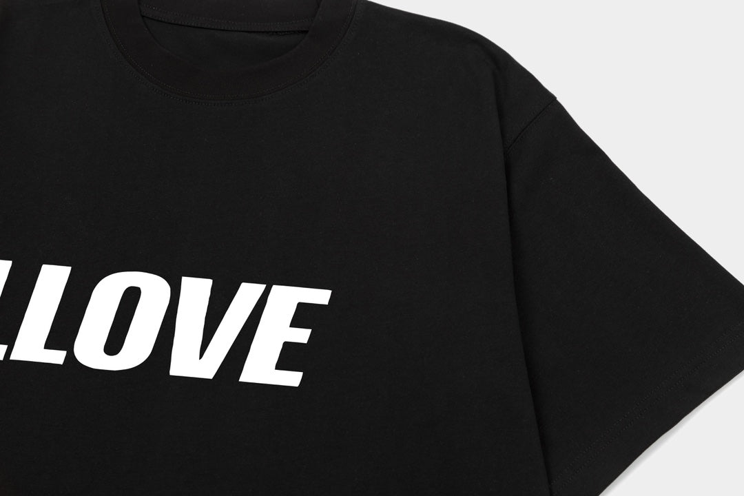 T-shirt imprimé lettres LOVE