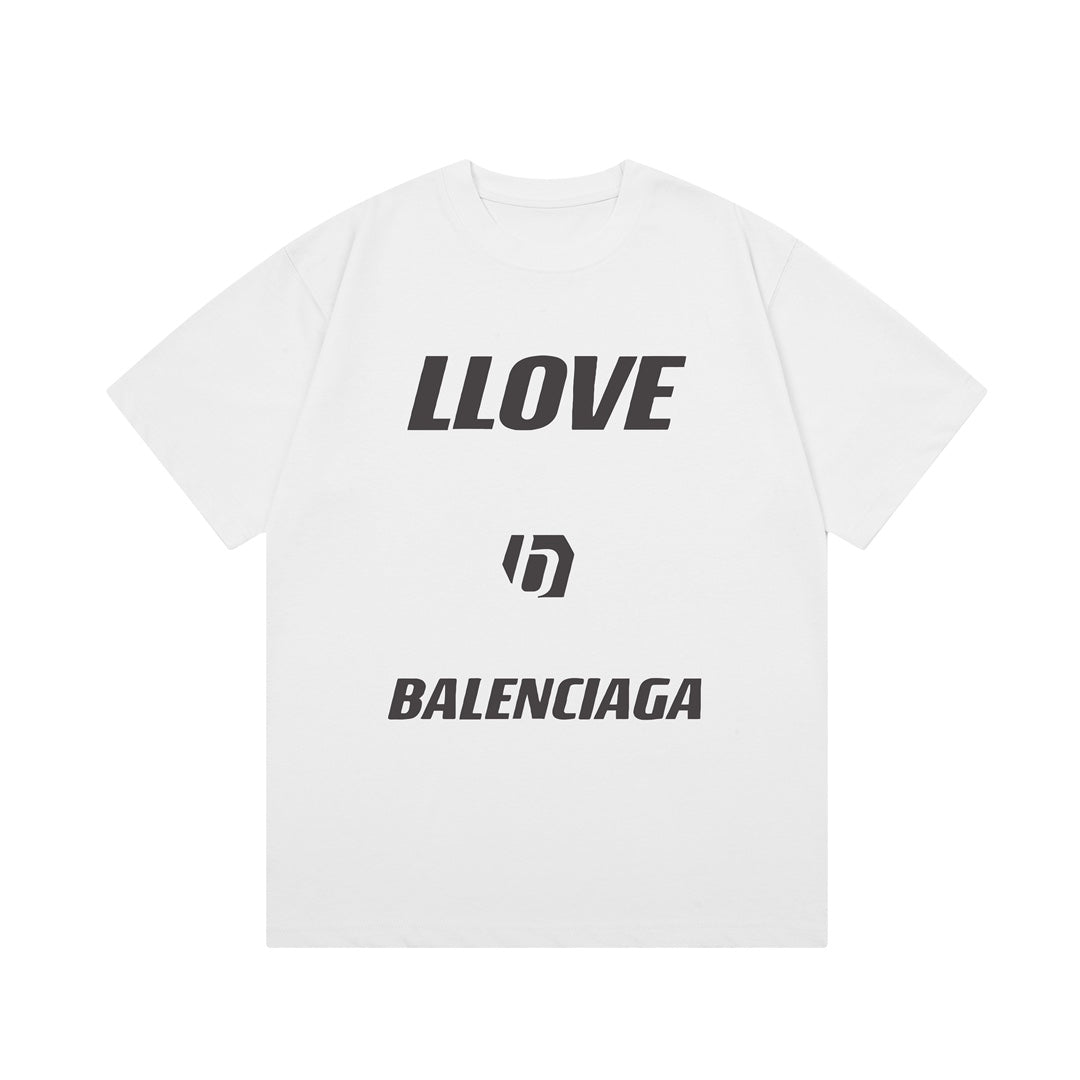 T-shirt imprimé lettres LOVE