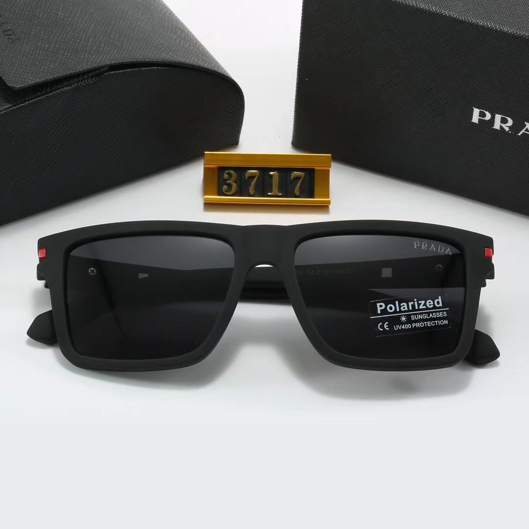 Retro-Sonnenbrille mit quadratischem Rahmen