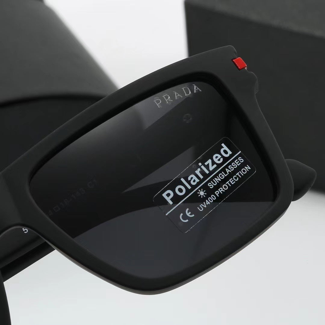 Retro-Sonnenbrille mit quadratischem Rahmen