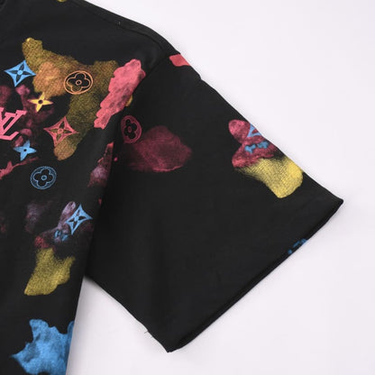 T-shirt imprimé à l'encre de Chine
