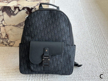 All-over Buckle Backpack