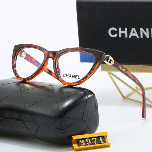 Retro-Vollrahmen-Cat-Eye-Brille