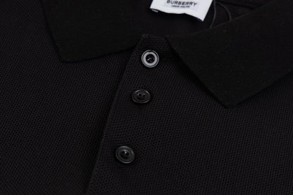 Polo rayé avec broderie Warhorse