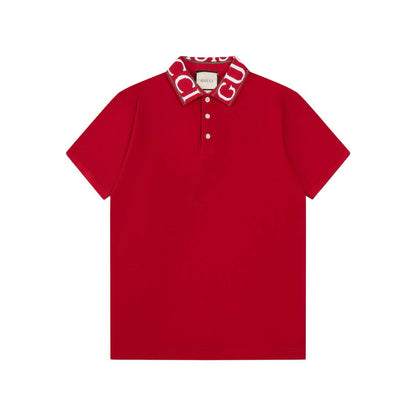 Polo à encolure avec lettres