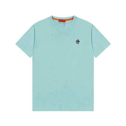 T-shirt brodé double face avec serviette