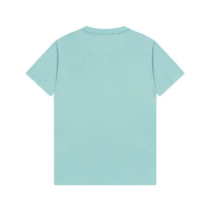 T-shirt brodé double face avec serviette