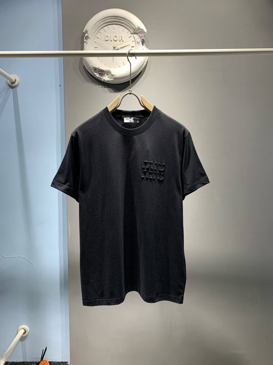 T-Shirt mit Applikationsstickerei