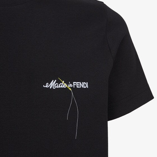 T-shirt imprimé lettres blanches