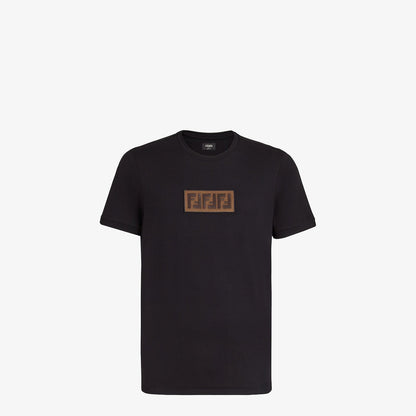 T-shirt imprimé marron