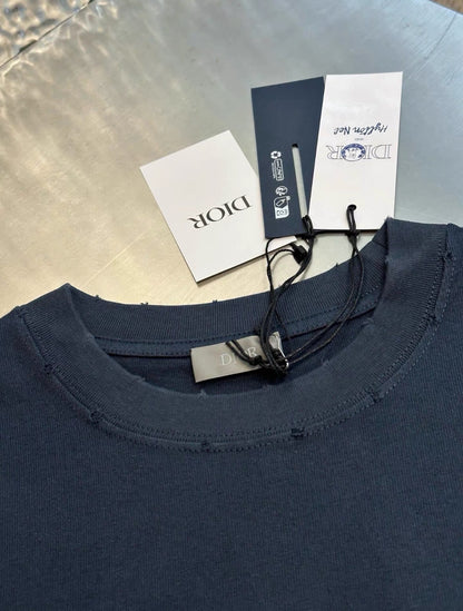 T-shirt brodé de lettres