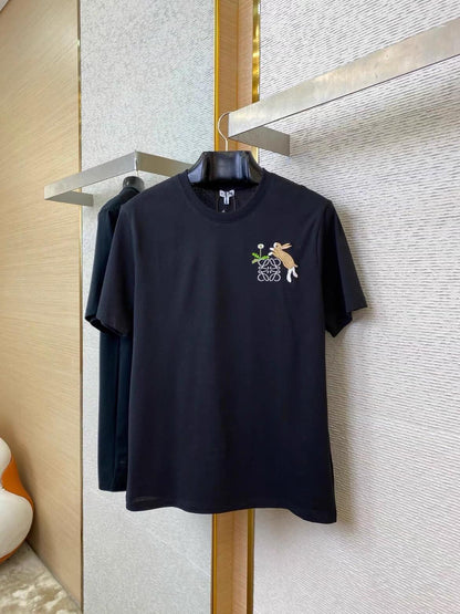 T-shirt brodé lapin
