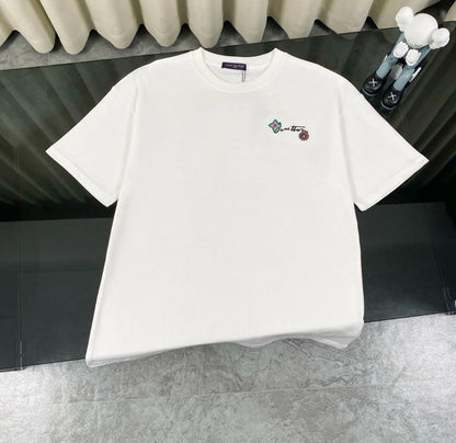 2025 Floral Embroidery T Shirt