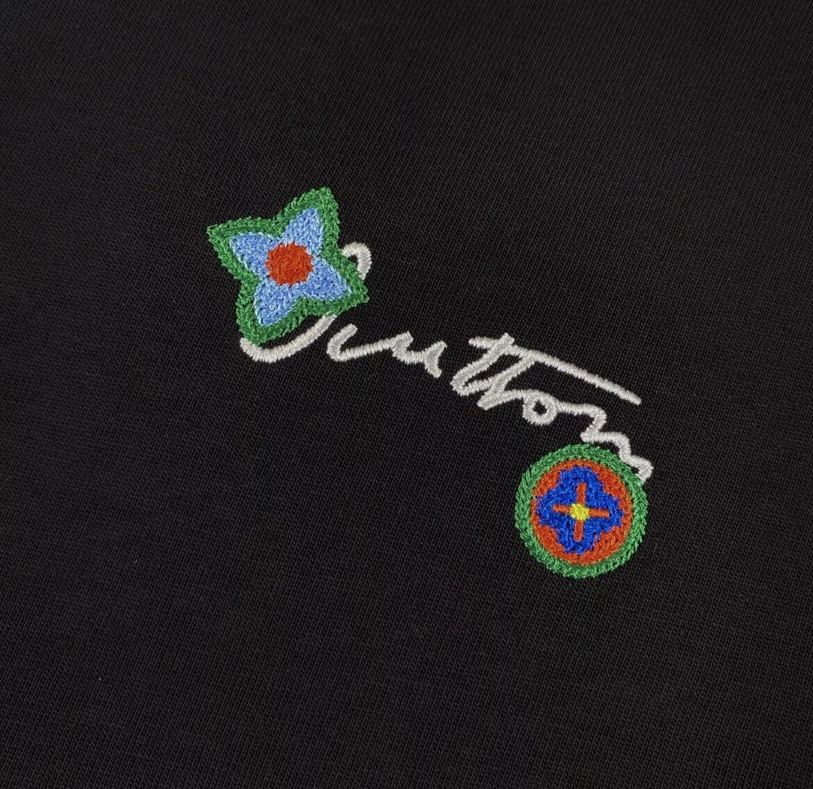 2025 Floral Embroidery T Shirt