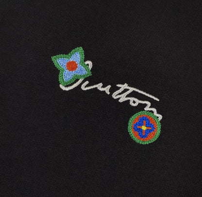 2025 Floral Embroidery T Shirt