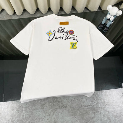 2025 Floral Embroidery T Shirt