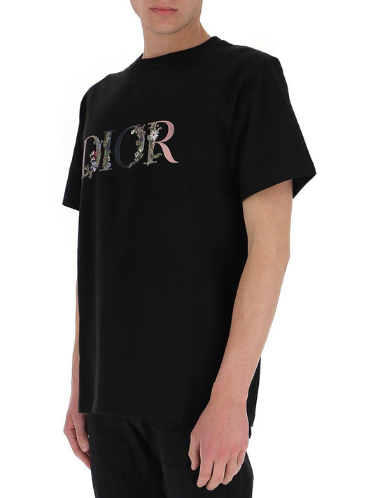 T-shirt à fleurs 