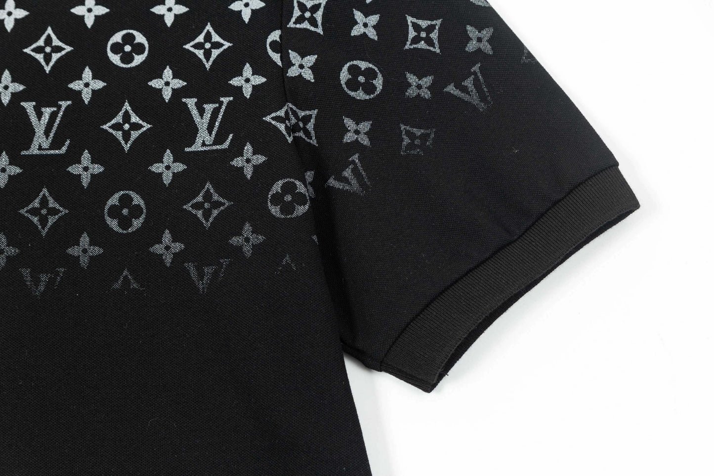 Polo à imprimé dégradé