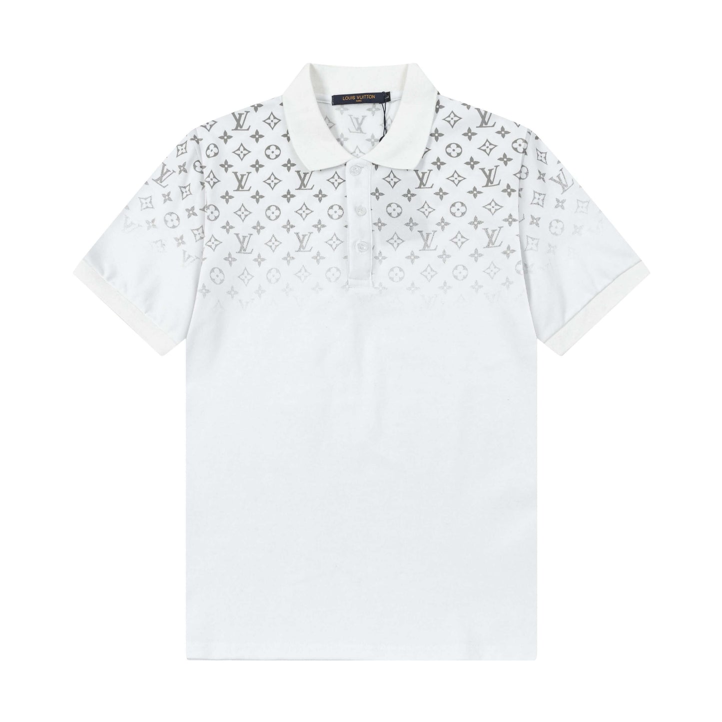 Polo à imprimé dégradé