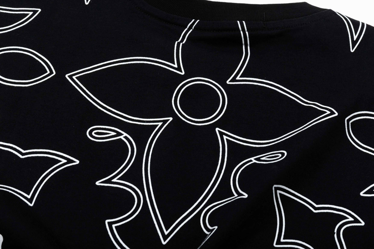 T-shirt à rayures imprimées