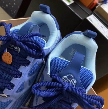 Chaussures bleues tendance