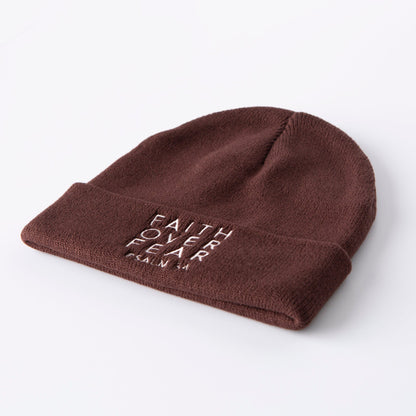 Faith Over Fear Beanie
