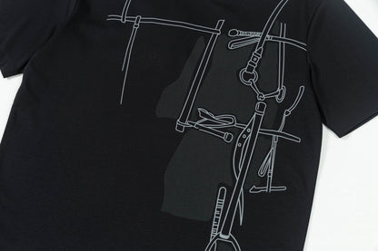 T-shirt imprimé outil