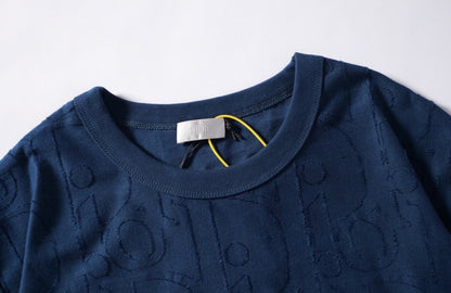2025 Embossed Jacquard T-Shirt