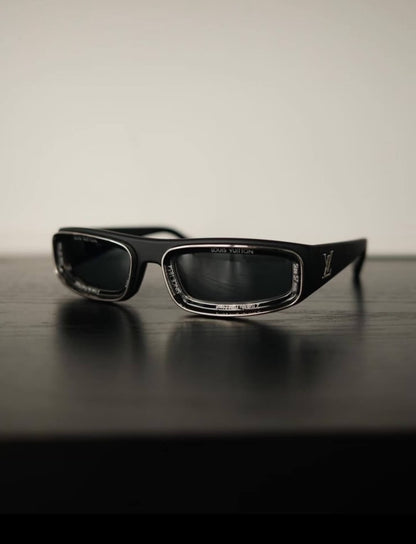 Retro Catwalk Style Narrow Sunglasses