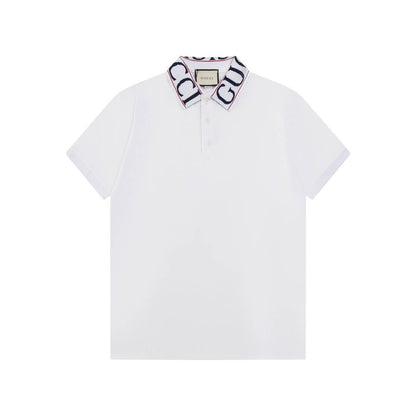 Polo à encolure avec lettres