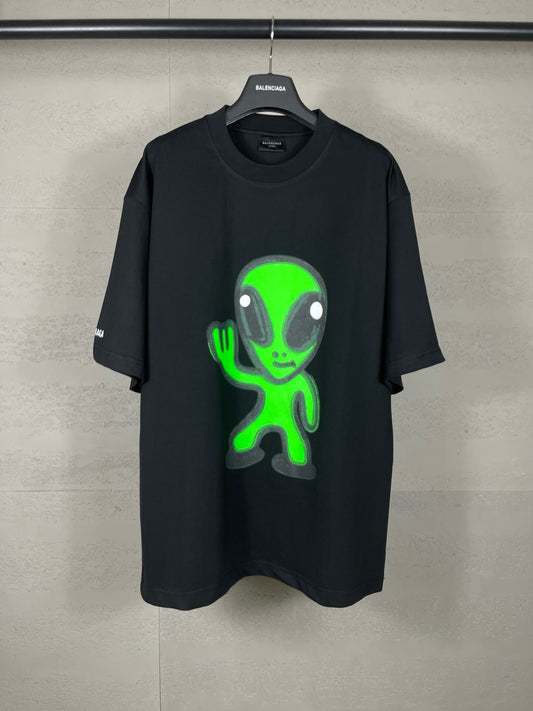 T-shirt imprimé extraterrestre