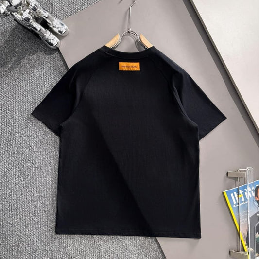 2025 New Round Neck Embroidery T-shirt
