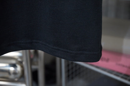 T-shirt patchwork en jean brodé