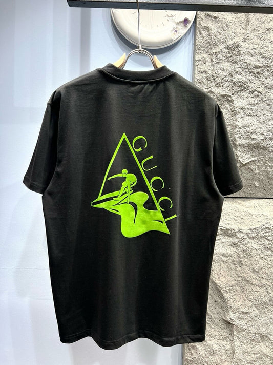 T-shirt imprimé surfeur