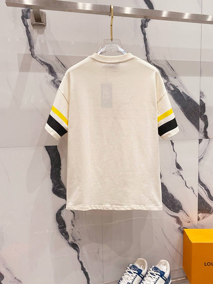 T-Shirt mit Ärmelstreifen