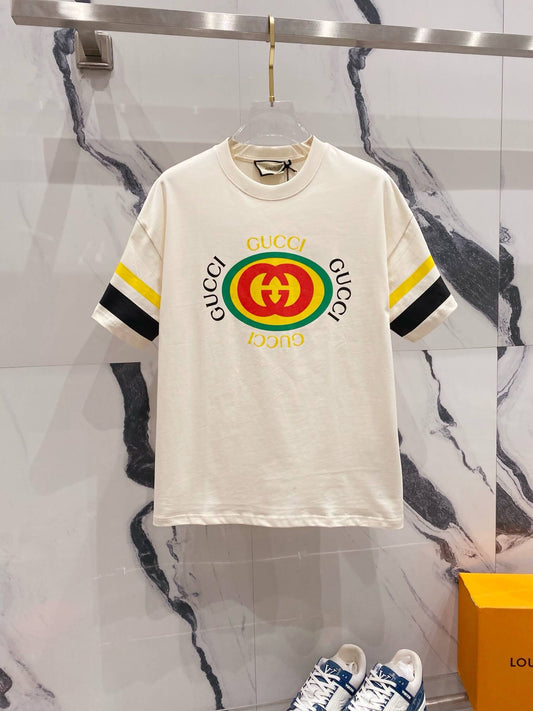 T-Shirt mit Ärmelstreifen