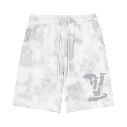 Short brodé à motif classique rendu