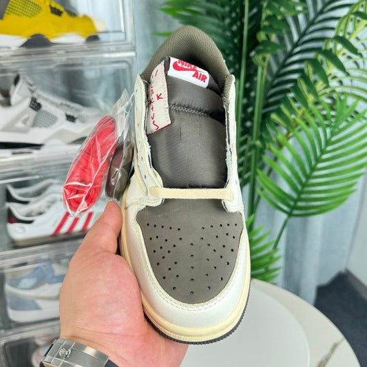 Grey and White Color - Block Sports Shoes