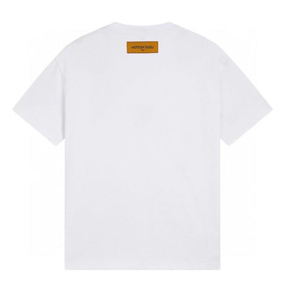 T-shirt imprimé à motifs colorés