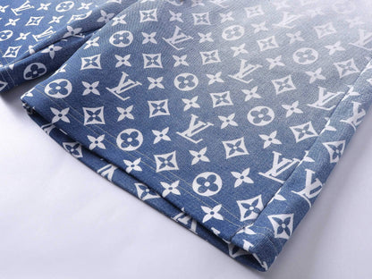 Jacquard-Shorts mit Farbverlauf