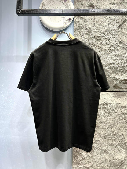 T-shirt imprimé lettres classiques