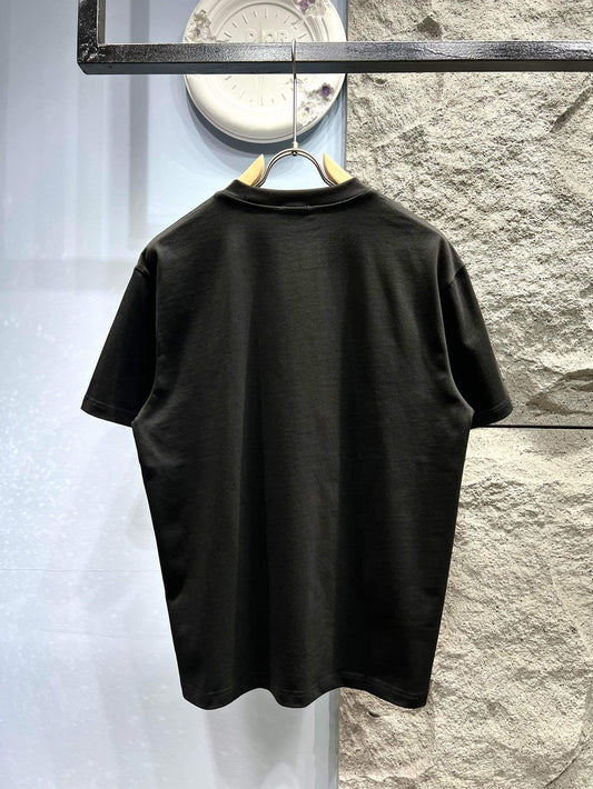 T-shirt imprimé lettres classiques